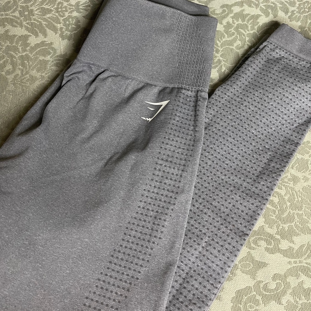 Gymshark Grey High-Waisted Leggings